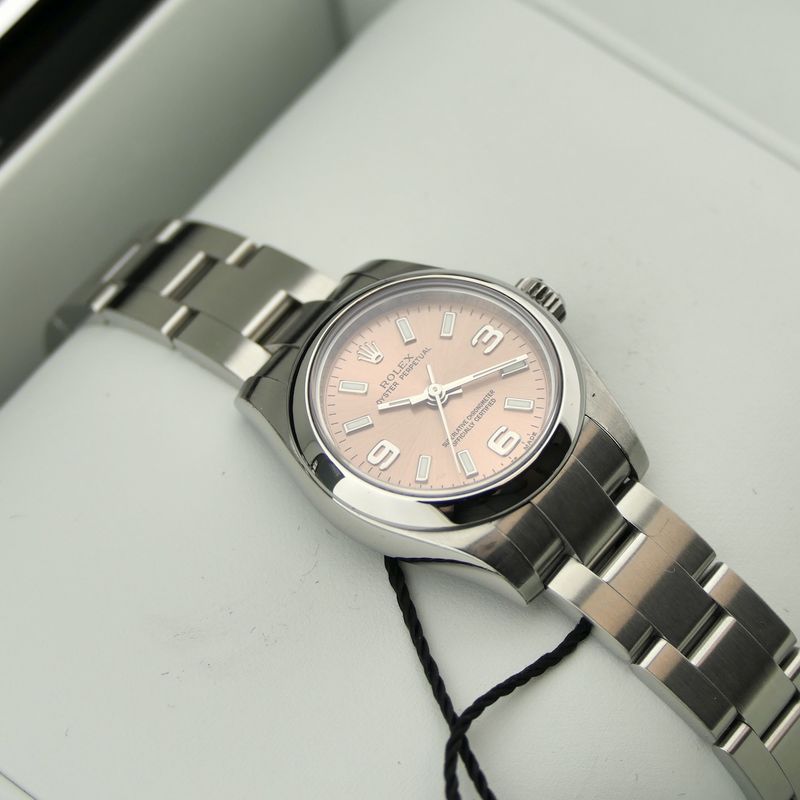 Image 20 of Rolex Oyster Perpetual 26mm 176200; Automatic women's watch
