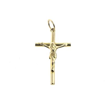 Image 1 of Gold pendant of a cross with corpus