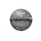 Image 8 of Silver brooch Wilhelmina long loose hair coin | 1892