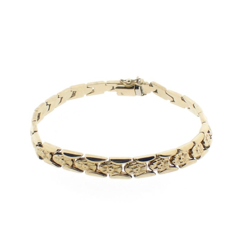 Image 1 of Golden fantasy link bracelet