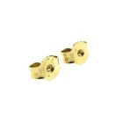 Image 6 of Gold stud earrings with pearl