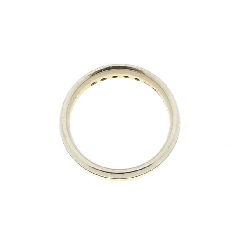 Image 4 of Two-tone gold ring with diamond; 0.20 ct.