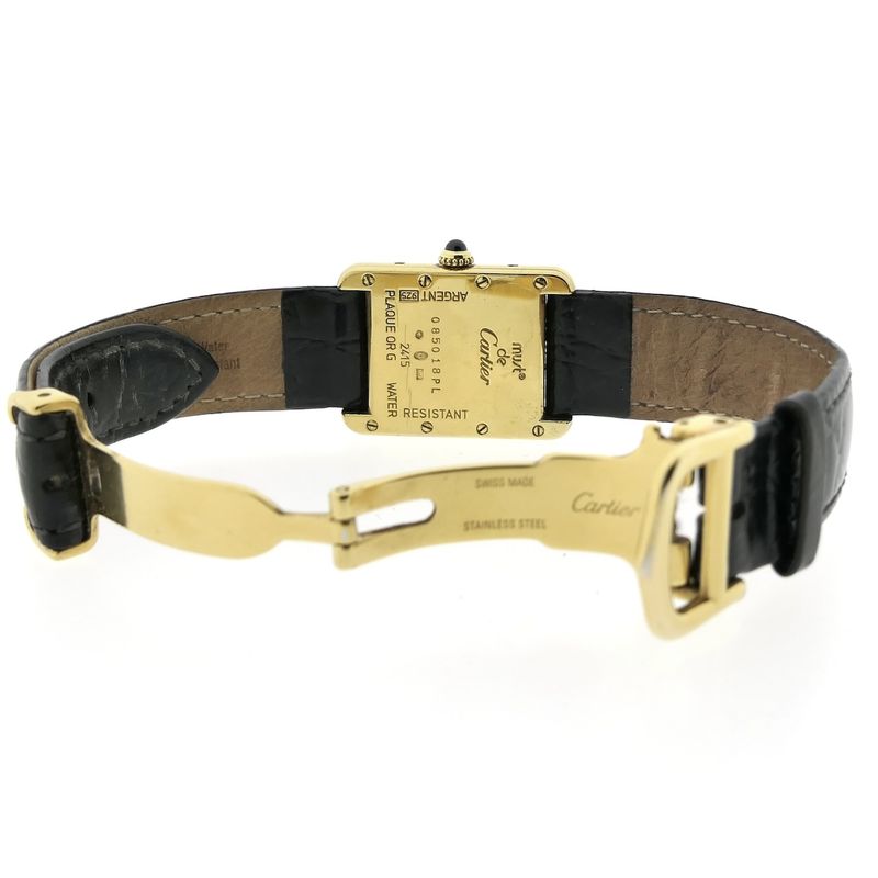 Image 14 of Cartier Tank Vermeil 2415; Women's watch