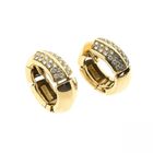 Image 8 of Antonini gold earrings with diamonds; 0.78 ct.