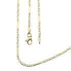 Image 1 of Gold closed Figaro link chain | 50 cm