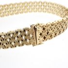 Image 8 of Vintage gold bracelet with pattern