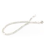 Image 4 of Silver bracelet; Figaro link | 18.5 cm