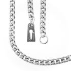 Image 1 of Silver gourmet link necklace | 47 cm