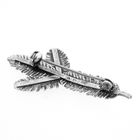 Image 10 of Silver brooch | Needle branch