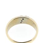 Image 6 of Two-tone gold fantasy ring with 0.21 ct diamond.