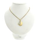 Image 5 of Two-tone abstract gold pendant