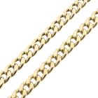 Image 7 of Gold gourmet link chain | 63 cm