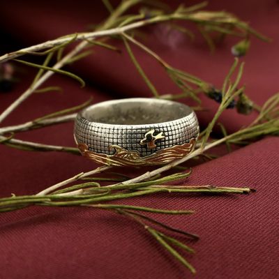 Bicolor waves ring; Men | David Yurman Image 2 of Bicolor waves ring; Men | David Yurman