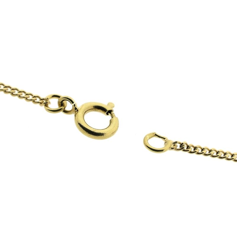Image 4 of Gold gourmet link chain | 42.5 cm
