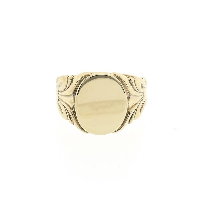 Image 3 of Vintage gold signet ring | Men