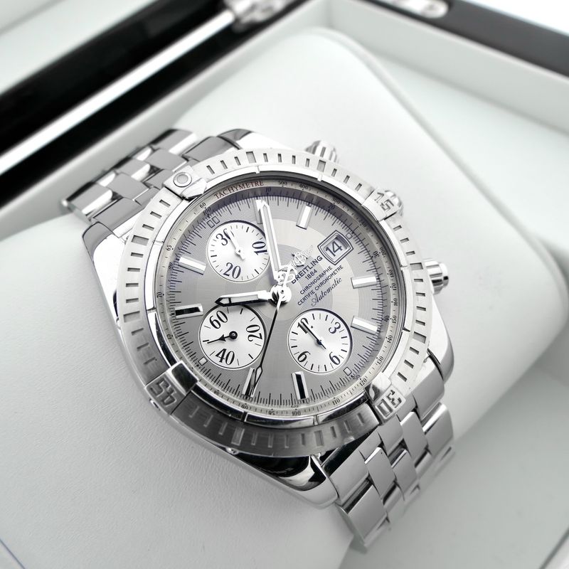 Image 16 of Breitling Chronomat Evolution A13356; Chronograph men's watch