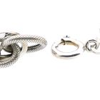 Image 5 of Silver Fantasy/Cable Chain Bracelet