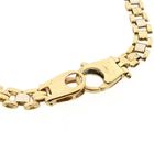 Afbeelding 3 van Bicolor gouden panterschakel armband