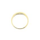 Image 5 of Bicolor Gold Solitaire Ring with Zirconia
