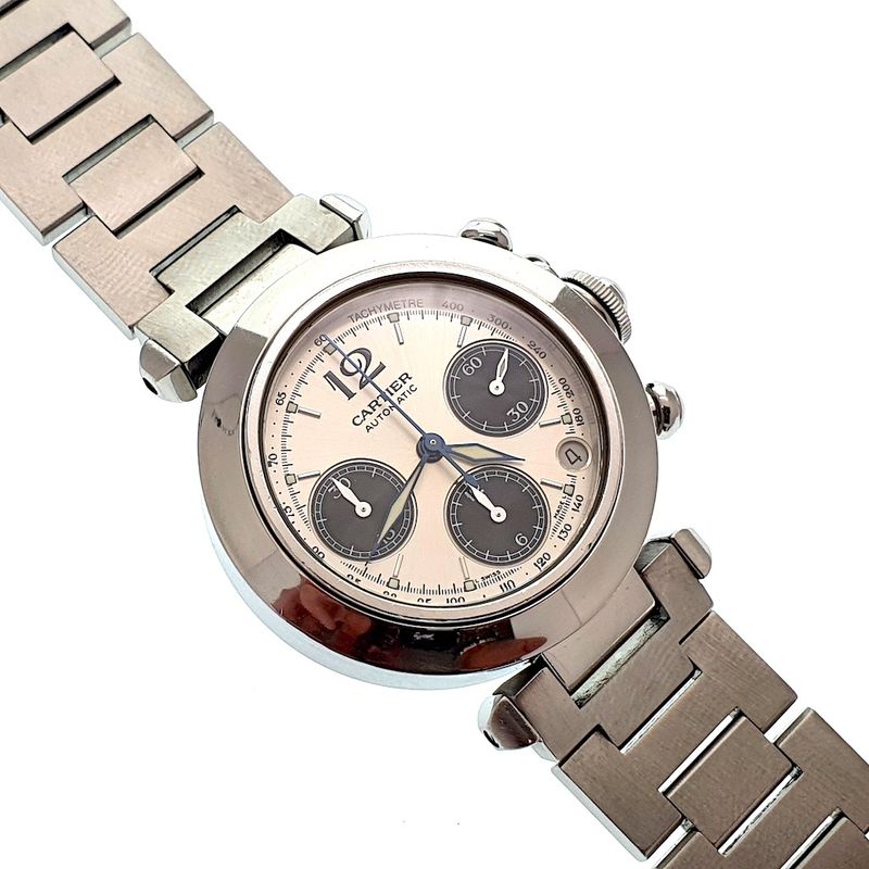 Image 8 of Cartier Pasha Chronograph; Automatic watch