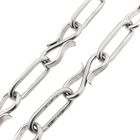Afbeelding 7 van Zilveren fantasieschakel ketting | 74 cm