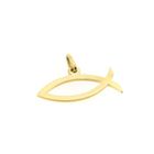 Image 4 of Gold pendant of an ichthus fish