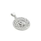 Image 2 of Silver pendant of the Virgo zodiac sign