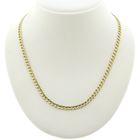 Image 1 of Gold gourmet link chain | 50 cm