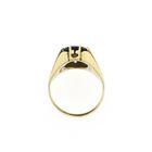 Image 5 of Gold pinky ring with onyx | Men