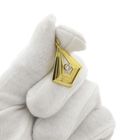 Image 7 of Gold pendant with zirconia