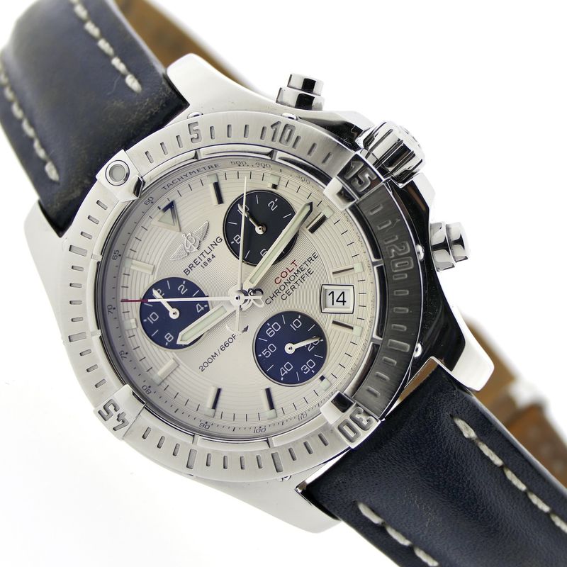 Image 7 of Breitling Colt A73380; Chronograph men's watch