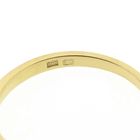 Image 7 of Gold solitaire ring with diamond | 0.11 ct.