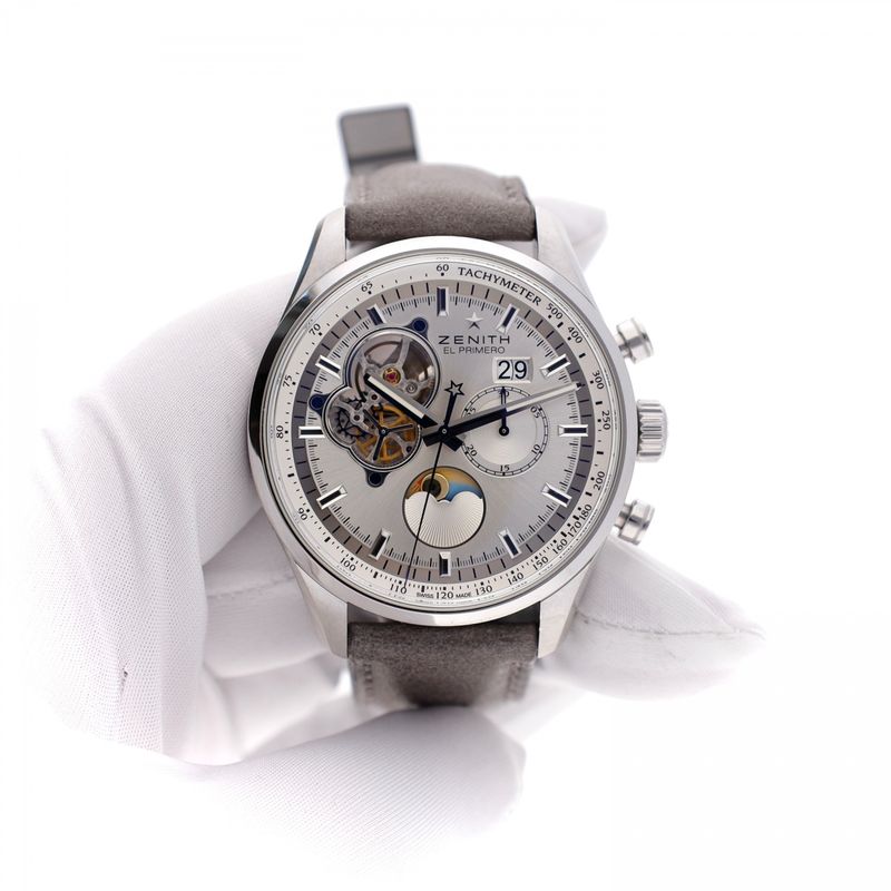 Image 15 of Zenith El Primero Grande Date Moonphase 03.2160.4047-01.C713 Automatic Watch