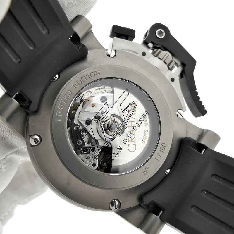 Image 10 of Graham Chronofighter 'Isle of Man' Limited Edition 20VK1; Chronograph men's watch