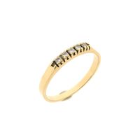 Gold ring with diamond | 0.175 ct.