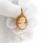 Image 11 of Gold Cameo Pendant