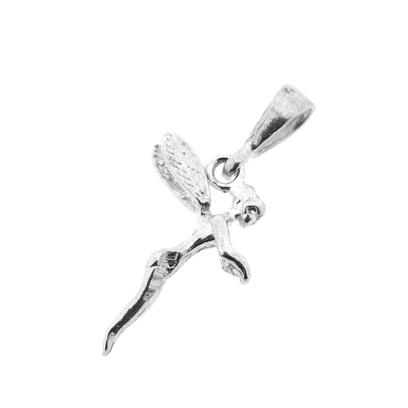 Image 3 of Silver Tinker Bell pendant