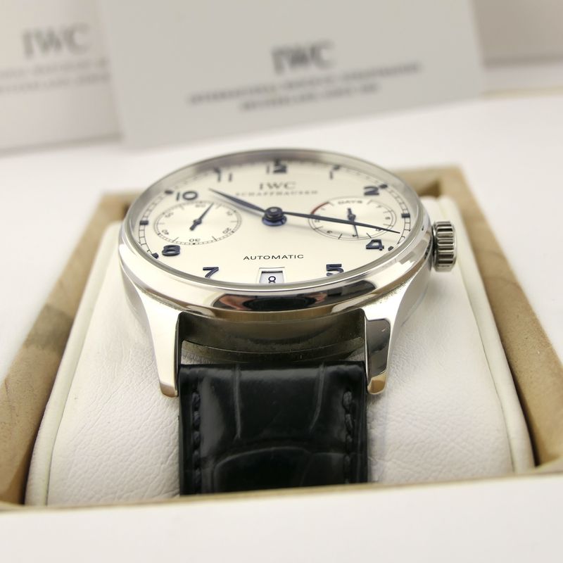 Image 21 of IWC Portuguese '7 Days' IW500107; Automatic men's watch