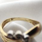 Image 7 of Golden fantasy ring with diamonds | 0.04 ct.