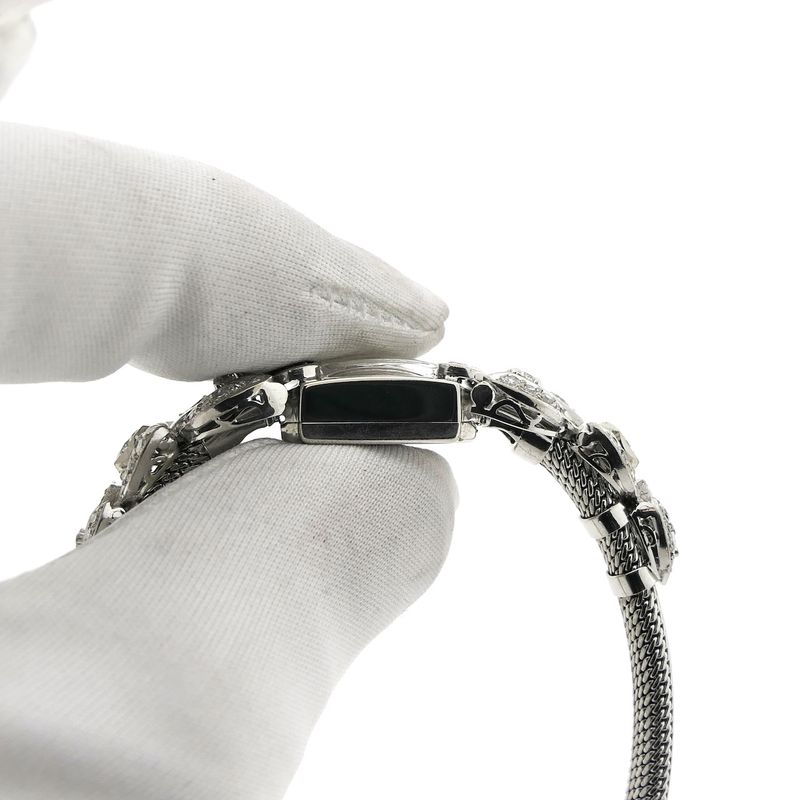 Image 7 of Herva Swiss Genève 'Cocktail Watch'; 14k. Gold ladies watch with diamonds