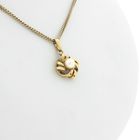 Image 8 of Vintage gold pendant with cultured pearl.
