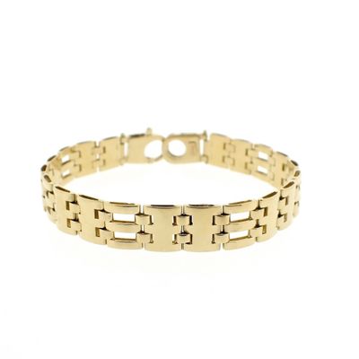 Image 1 of Gold fantasy link bracelet