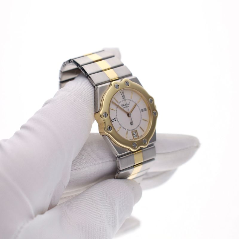 Image 6 of Chopard St. Moritz 8023; 18k Gold/Steel Unisex Watch