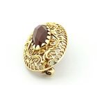 Image 4 of Antique gold brooch with carnelian