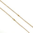 Image 3 of long rose gold chain/sautoir with beads