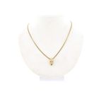 Image 6 of Two-tone fantasy pendant with diamond | 0.005 ct.