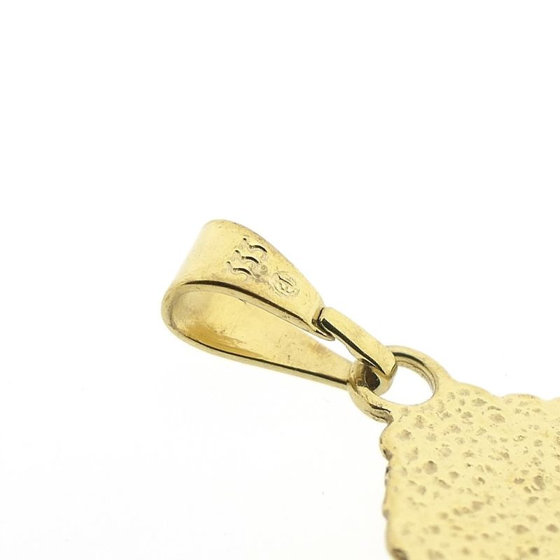 Image 7 of 8Kt. Pendant with Turquoise