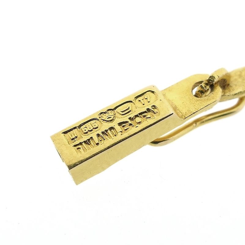 Image 7 of Gold Lapponia necklace; Lapp booms | 43 cm