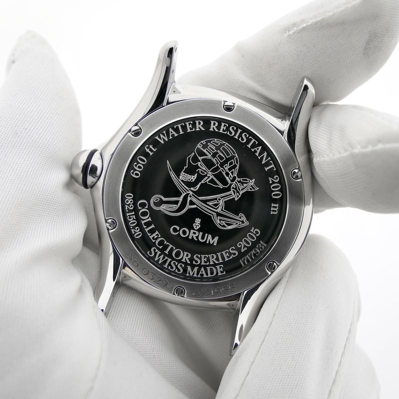 Image 11 of Corum Bubble 'Privateer' Limited Edition 08215020/F701; Automatic men's watch