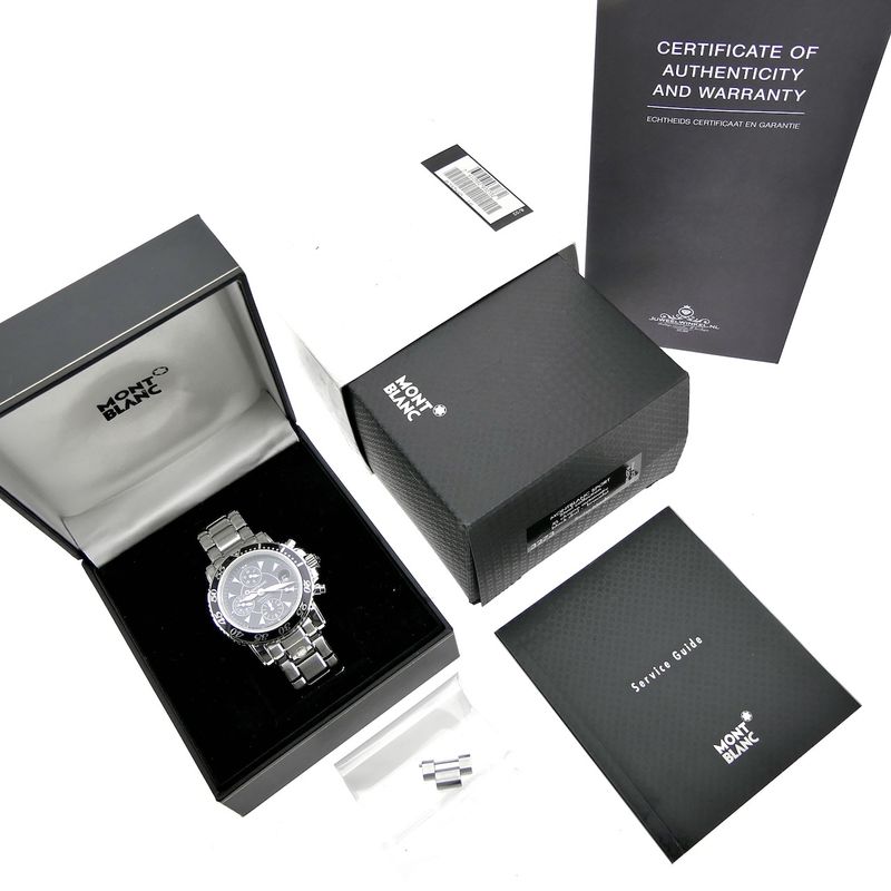 Image 4 of Montblanc Meisterstück Sport Chronograph 7034; Automatic men's watch